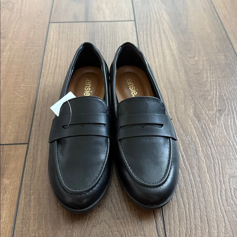 Kensie Gitty Classic Black Women’s Slip-On Loafers